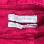 Urban Outfitters  Red High Waisted Pleated Linen Shorts Women’s 2 Photo 1