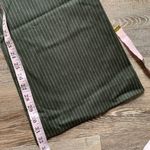 Theory Green Pinstripe Wool Blend Wide Leg Dress Pants 6 Photo 5