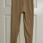 White Fox Boutique White fox Coffee Date Seamless Leggings Sand MWT Photo 0