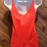 Donna Karan 🆕 DKNY silk & cashmere camisole tank top orange v neck extra small Photo 2