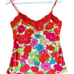 Natori Josie  NWOT floral lace trim cami size small Photo 0