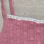 Liz Claiborne Lizwear | Vintage Bubblegum Pink Knit Tank | Petite P Photo 2