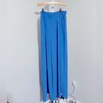 Stylive Wide Leg Trouser Pants Women Medium Pleated High Waisted Boho Festival Blue Photo 12