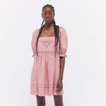 Urban Outfitters  • Babydoll Mini Dress • Pink • Medium Photo 2