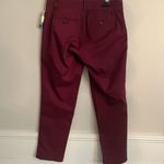 Kut From The Kloth  Women's Burgundy Cropped Pants Size 2 New With Tags￼ Photo 1