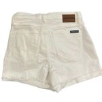 Calvin Klein Jeans White High Rise Jean Shorts Size 24 Photo 1