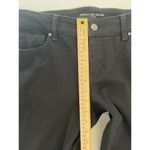 Chico's  Black Straight Leg‎ Jeans Comfort Stretch Denim Size 0 Short Photo 3