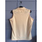 NWOT Women's Greg Normal Butter Yellow Academia Golf Tennis Polo size XL Preppy Photo 3