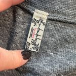 Free People  Intimately Dylan Gray Ribbed Long Sleeve Henley Bodysuit, XS, EUC Photo 3