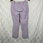 Anthropologie The Essential Slim Trousers Size 6 Light Purple Lilac Photo 3