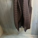 Club Monaco  Navy Blue Pleated Blouse | Size Small Photo 3