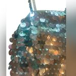 Mac Duggal NWT  Mint Slim Strap Paillette Sequin Mini Dress Women (M)10033--$458 Photo 10