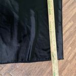 Alexander Wang T by  Satin‎ Midi Skirt Black Raw Hem Womens Medium Photo 6