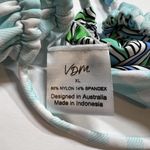 VDM the Label Reversible Blue Gingham to Retro Print Bikini Top New XL Photo 41