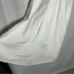 J.Crew White Smocked One-Shoulder Dress 100% Cotton Poplin Midi Dress Size Large Photo 4