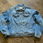 Universal Threads Universal Thread Floral Jean Jacket Photo 0