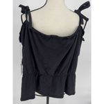 Known Supply Allegra Tank Top Blouse Black Size 3X Sleeveless‎ Top Photo 4