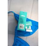 Sports Illustrated Swim Aqua Zebra Bikini Top Blue Size XS Photo 2