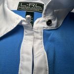 Ralph Lauren LRL  Active Tank Top Women's Size Small Blue Collar‎ Pullover Photo 4