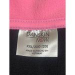 Danskin Now Black Pink 1/4 Zip Fleece Pullover Layer Warm Size XXL (20) Photo 3