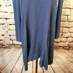 COS NWOT‎  Blue Wool Front Fuzzy Swing Dress Photo 2