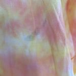 The Simpsons Women's Coral Tie Dye Graphic Tee Shirt Crew Neck Size X Photo 2