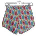 Free People  ANTIK BATIK Flowy Smocked Floral Shorts Beach Vacation Size XS Photo 1