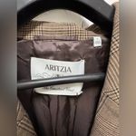 Aritzia NWT $325  The Constant™ Coat - (Re)ssential in Tyson Chk Brown/Taupe Photo 9