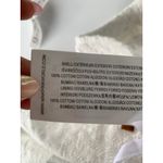 MINKPINK  Pants Women Small Meda White Textured Tie Waist High Rise Cotton‎ Photo 5