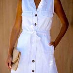 VICI ✨HP✨ Vital Style Pocketed Utility White Sz Large Dress✨ Photo 1