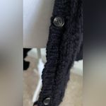 IRO  Small Black thick 100% Merino WOOL knit  Women's long  Cardigan $795 Photo 12