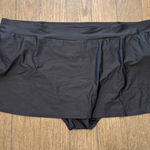 Avenue  Black swim bottom skirt 5X NWT NEW Photo 0