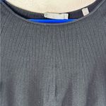 Vince  Black Wool Blend Ribbed Knit Sheath Dress 74% Wool Size XS Photo 11