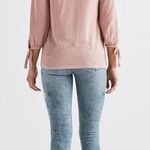 Lucky Brand Balloon Sleeve Tied Top Photo 1