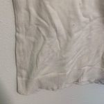 Attention  Sleeveless V-Neck Sweater White Photo 3