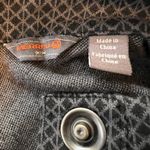 Merrell Pattern Black Gray Button Pullover Shirt Long Sleeve M Womens Outdoors Photo 7