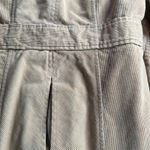 Mudd  Y2k Vintage Corduroy Zip Up Jacket Beige Tan Women's Large Collared Pockets Photo 8