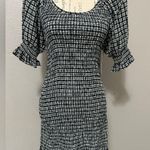 Faithfull the Brand New with tags  Constantia Mini Dress Gingham Navy S/4 y2k Photo 3