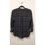 Alice Blue  Long Sleeve Check Plaid Print Blouse Photo 1