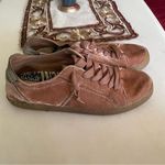 Dolce Vita Zalen Pink Velvet Slip On Sneakers Photo 1