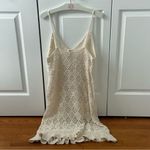 Aerie Crochet Mini Dress in Cream Photo 2