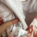 ONIA Swim Isabella Underwire Tie Dye One Piece XL Brick Red White Photo 7