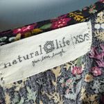 Natural Life  Avery Wide Leg Floral Jumpsuit Rayon Size XS/SM Boho Cottagecore Photo 2