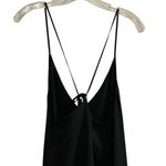 Loft  Women's Black Strappy Sleeveless Knee Length Dress Size S Photo 4