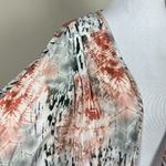 Tolani Kimono Top OS Multicolor Tie Dye 3/4 Dolman Sleeve Modal Boho Hippie White Size undefined Photo 2