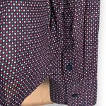 United Colors Of Benetton Benetton Shirt Black Red Long Sleeve Button Front Card Suits Novelty Print Photo 4