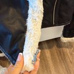 Hollister  leather and fur jacket Photo 2