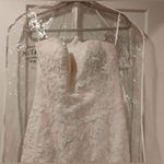 Beloved by Casablanca Bridal Elegant White Lace Wedding Dress | Gown Size 8 Photo 8
