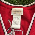 Napa Golf Valley Medium Red Golf Sweater Vest Photo 1