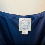 Blue Rain  Francesca's  boutique Blue sparkle glitter jumpsuit size small Photo 5